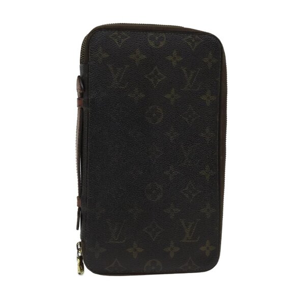 LOUIS VUITTON Monogram Poche Escapade Travel Case M60113 LV Auth - Picture 1 of 16